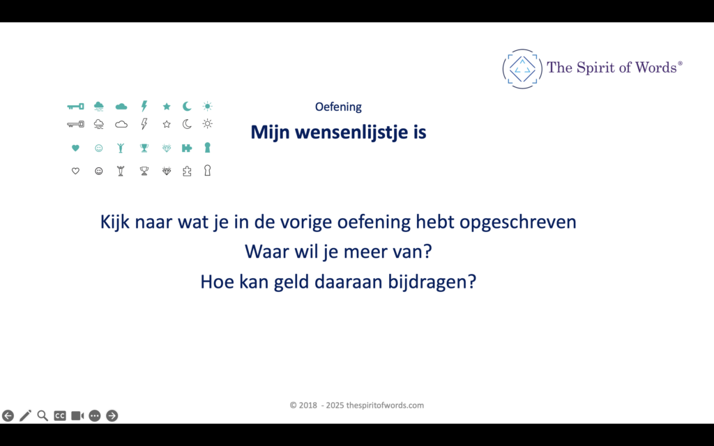 Maak een wensenlijstje